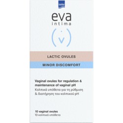 EVA LACTIC VAGINAL OVULES PH3.8  10 OVULES