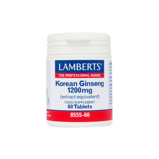 LAMBERTS KOREAN GINSENG 1200mg 60tabs