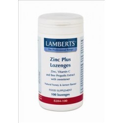 LAMBERTS ZINC PLUS LOZENGES 100τεμ