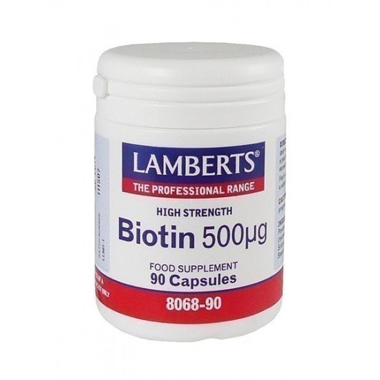 LAMBERTS BIOTIN 500μg 90caps