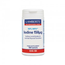 LAMBERTS IODINE 150μg 180tabs LAMBERTS IODINE 150μg 180tabs