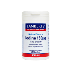 LAMBERTS IODINE 150μg 500tabs