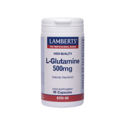 LAMBERTS L-GLUTAMINE 500mg 90caps LAMBERTS L-GLUTAMINE 500mg 90caps