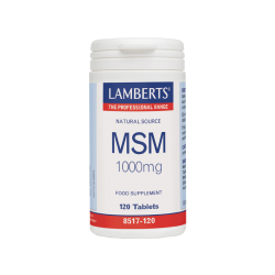 LAMBERTS MSM 1000mg 120tabs