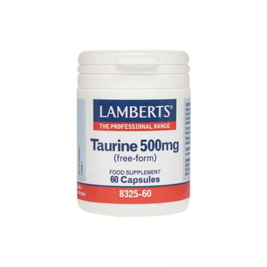 LAMBERTS TAURINE 500mg 60caps LAMBERTS TAURINE 500mg 60caps