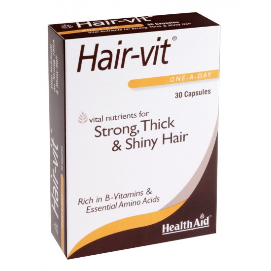 HEALTH AID HAIR VIT 30caps