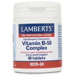 LAMBERTS VITAMIN B-50 COMPLEX 60tabs