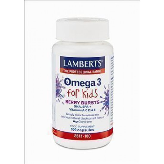 LAMBERTS OMEGA 3 FOR KIDS 100caps