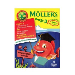 MOLLER'S ΖΕΛΕΔΑΚΙΑ ΨΑΡΑΚΙΑ ΓΕΥΣΗ ΦΡΑΟΥΛΑ 36τεμ. MOLLER'S ΖΕΛΕΔΑΚΙΑ ΨΑΡΑΚΙΑ ΓΕΥΣΗ ΦΡΑΟΥΛΑ 36τεμ.