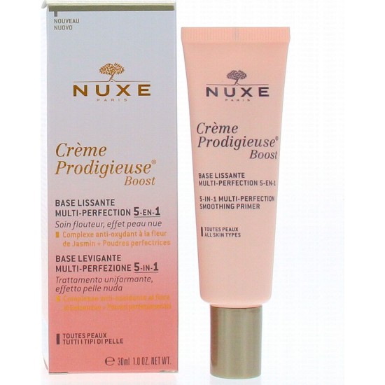 NUXE PRODIGIEUSE BOOST 5 IN 1 SMOOTHING PRIMER 5 ΣΕ 1 ΓΙΑ ΟΛΟΥΣ ΤΟΥΣ ΤΥΠΟΥΣ ΕΠΙΔΕΡΜΙΔΑΣ 30ml