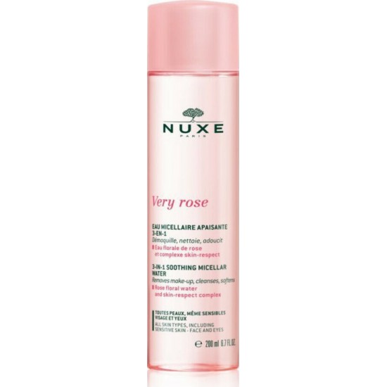 NUXE VERY ROSE 3-IN-1 SOOTHING MICELLAR WATER 200ml