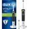 ORAL B ΗΛΕΚΤΡΙΚΗ ΟΔΟΝΤΟΒΟΥΡΤΣΑ VITALITY CROSS ACTION BLACK με 2 κεφαλές Cross Action