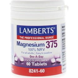 LAMBERTS MAGNESIUM 375mg 60tabs