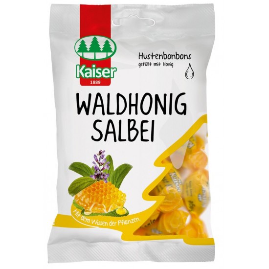 KAISER ΚΑΡΑΜΕΛΕΣ WALDHONIG SALBEI 90gr KAISER ΚΑΡΑΜΕΛΕΣ WALDHONIG SALBEI 90gr