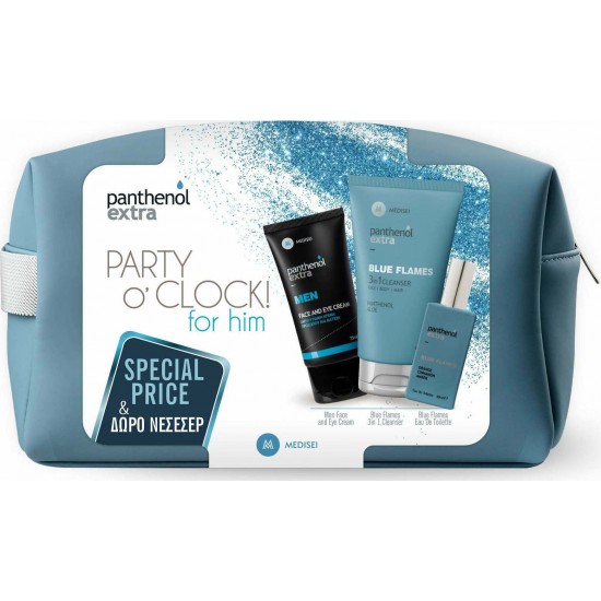 PANTHENOL EXTRA PARTY O  CLOCK MEN BLUE FLAMES