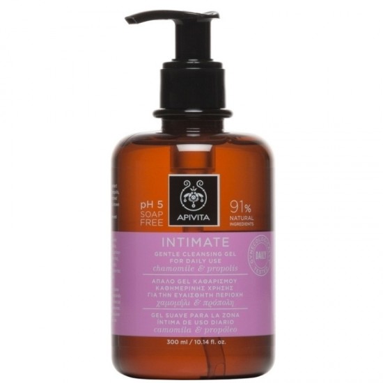 APIVITA INTIMATE DAILY GEL ΧΑΜΟΜΗΛΙ & ΠΡΟΠΟΛΗ 300ml
