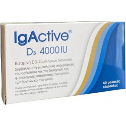 IGACTIVE VIT D3 4000IU 60softgels
