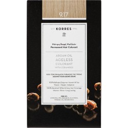 KORRES ΒΑΦΕΣ ΜΑΛΛΙΩΝ ARGAN OIL AGELESS LIGHT BLOND BEIGE  9.17 ΚΑΤΑΞΑΝΘΟ ΑΝΟΙΧΤΟ ΜΠΕΖ