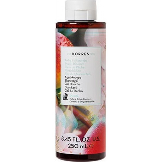 KORRES ΑΦΡΟΛΟΥΤΡΟ PEACH FLOWER 250ml