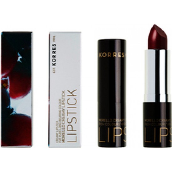 KORRES MORELLO LIPSTICK CREAMY 27 RUBY CRYSTAL 3.5gr