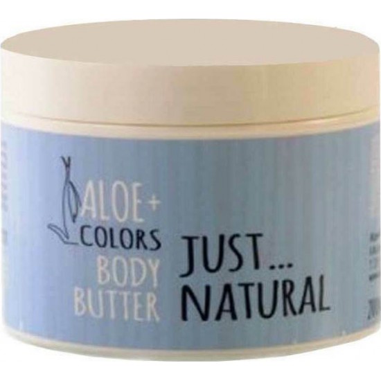 Aloe+ Colors Just Natural Ενυδατικό Butter Σώματος με Aloe Vera 200ml