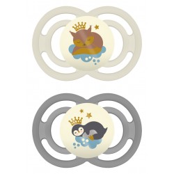 MAM ΠΙΠΙΛΑ PERFECT NIGHT ΘΗΛΗ ΣΙΛΙΚΟΝΗΣ 16+μηνών 2τεμ. MAM ΠΙΠΙΛΑ PERFECT NIGHT ΘΗΛΗ ΣΙΛΙΚΟΝΗΣ 16+μηνών 2τεμ.