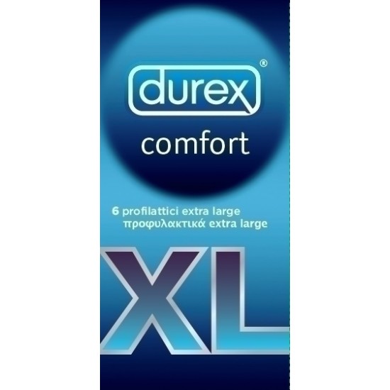 DUREX COMFORT XL 6τεμ.