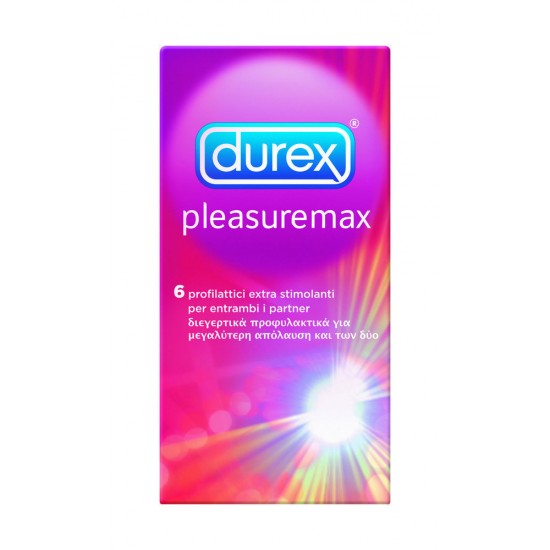 DUREX PLEASURE MAX 6τεμ.