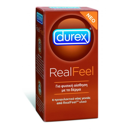 DUREX REAL FEEL 6τεμ.