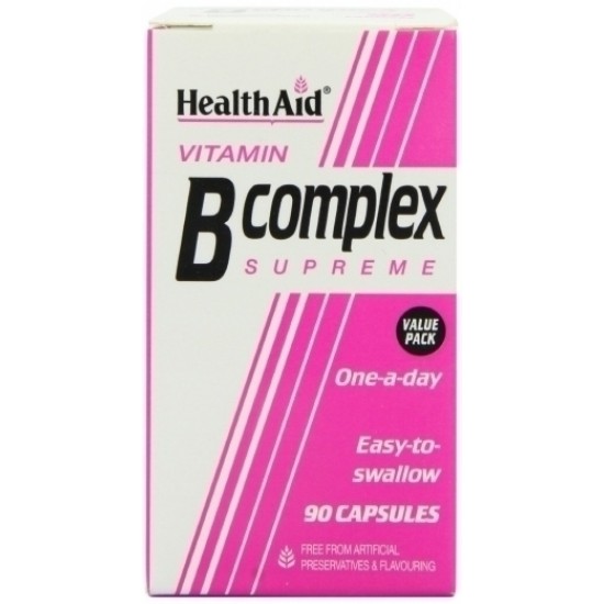 HEALTH AID B COMPLEX SUPREME 90caps
