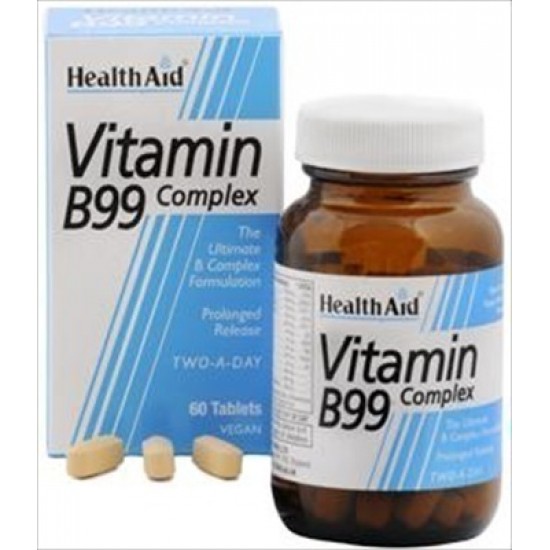 HEALTH AID B99 COMPLEX PROLONGED 60tabs