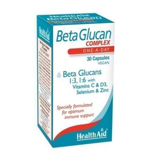HEALTH AID BETA GLUCAN COMPLEX 30caps