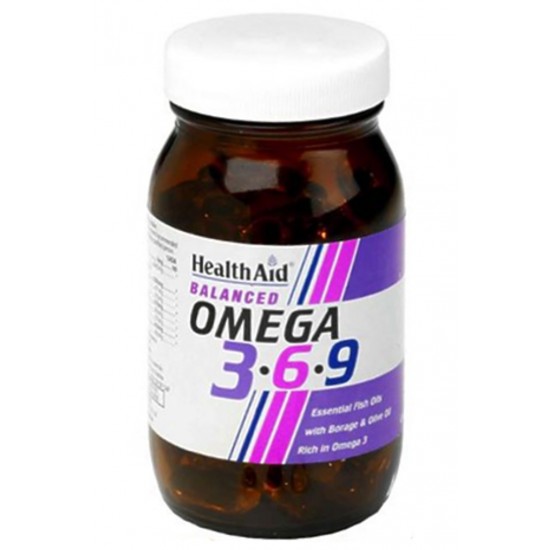 HEALTH AID OMEGA 3-6-9 90caps