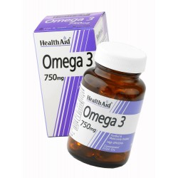 HEALTH AID OMEGA 3 750mg 30caps HEALTH AID OMEGA 3 750mg 30caps