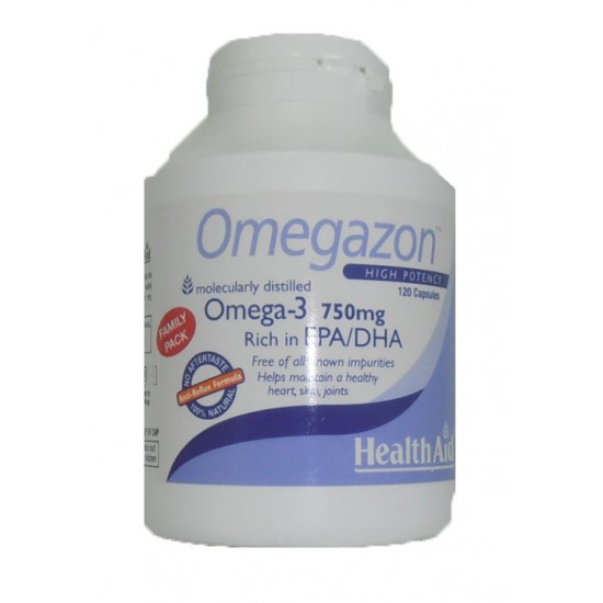 HEALTH AID OMEGAZON 750mg 120 caps HEALTH AID OMEGAZON 750mg 120 caps