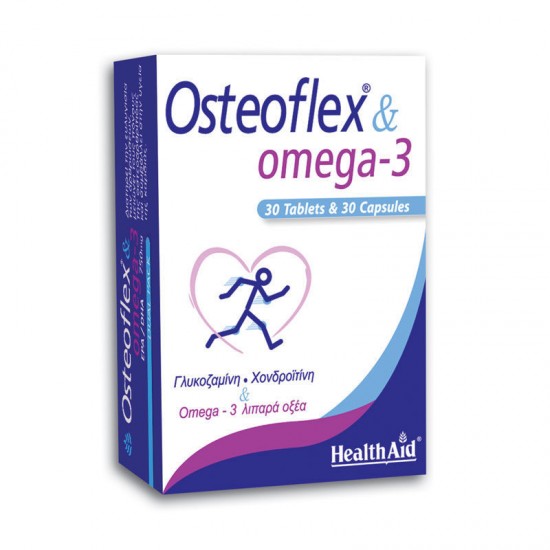 HEALTH AID OSTEOFLEX & OMEGA-3 30tabs & 30caps