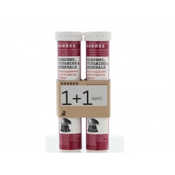KORRES 1+1 ΑΝΑΒΡΑΖΟΥΣΑ ΒΙΤΑΜΙΝΗ GINSENG, VITAMINS & MINERALS 2x18δισκία KORRES 1+1 ΑΝΑΒΡΑΖΟΥΣΑ ΒΙΤΑΜΙΝΗ GINSENG, VITAMINS & MINERALS 2x18δισκία