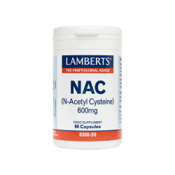 LAMBERTS N-ACETYL L-CYSTEINE (NAC) 600mg 90caps