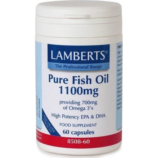 LAMBERTS PURE FISH OIL 1100mg 60caps