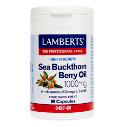 LAMBERTS SEA BUCKTHORN BERRY OIL 1000mg 60caps