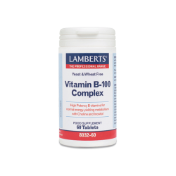LAMBERTS VITAMIN B-100 COMPLEX 60tabs