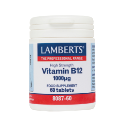LAMBERTS VITAMIN B12 1000μg (METHILCOBALAMIN) 60tabs
