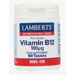 LAMBERTS VITAMIN  B12 100μg 100tabs