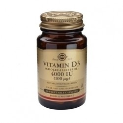 SOLGAR VITAMIN D3 4000i.u. 60vcaps SOLGAR VITAMIN D3 4000i.u. 60vcaps